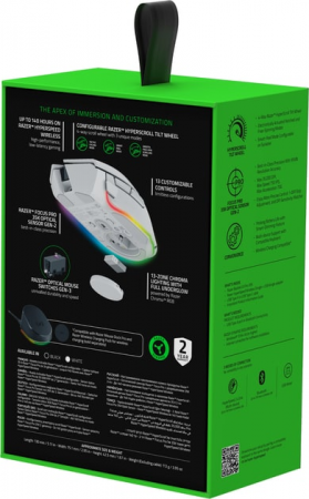 Ігрова миша Razer Basilisk V3 Pro 35K White (RZ01-05240200-R3G1) | Фото 9