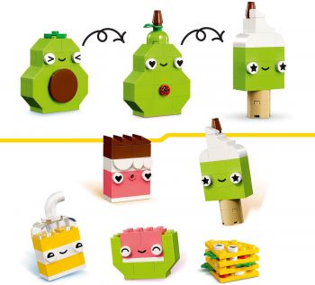 Конструктор LEGO Classic Творчі друзі з їжею (11039) | Фото 18