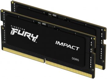 Купить оперативную память Пам'ять для ноутбука KINGSTON DDR5 32GB KIT (16GBx2) 6000 FURY Impact XMP (KF560S38IBK2-32) | Фото 2