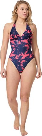 Цілісний купальник для серфінгу Olaian Clea Poly 8511485 38 синій | Фото 2