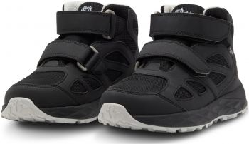 Черевики дитячі Jack Wolfskin Woodland 2 Texapore Mid Vc K A64865_6350 37 (4 UK) темно-сірі | Фото 5