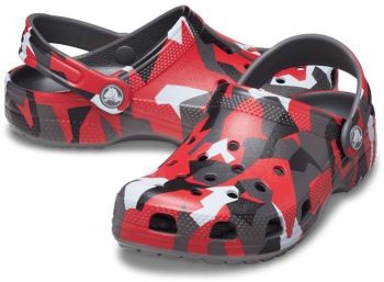 Крокси для хлопчиків Crocs Classic Geo Camo Clog K SGy/Mlti 211171-0IE 30-31 (C13 US) темно-сірі Крокси для хлопчиків Crocs Classic Geo Camo Clog K SGy/Mlti 211171-0IE 30-31 (C13 US) темно-сірі | Фото 5