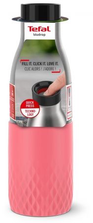 Термопляшка TEFAL BLUDROP PINK 0.5л (N3110810) | Фото 5
