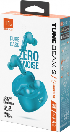 Навушники JBL Tune Beam 2 Blue (JBLTBEAM2TQE) | Фото 5