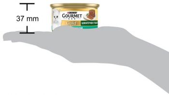 Purina Gourmet Gold з кроликом, шматочки в паштеті 85 г (7613033706271) Purina Gourmet Gold з кроликом, шматочки в паштеті 85 г (7613033706271) | Фото 7