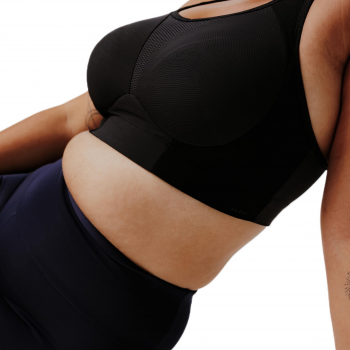 Топ спортивний жіночий Kalenji Run Classic Size+ 8756554 XL чорний (4548082_Kalenji	) | Фото 11