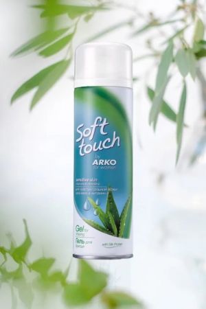 Гель для гоління ARKO Soft Touch Sense Skin 200мл (8690506445171) | Фото 4