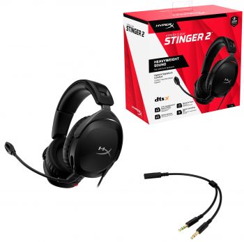 Ігрова гарнітура HyperX Cloud Stinger 2, Black (519T1AA) Ігрова гарнітура HyperX Cloud Stinger 2, Black (519T1AA) | Фото 7