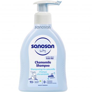 Шампунь дитячий Sanosan з ромашкою 200 мл (4003583213443) Шампунь дитячий Sanosan з ромашкою 200 мл (4003583213443) | Фото 1