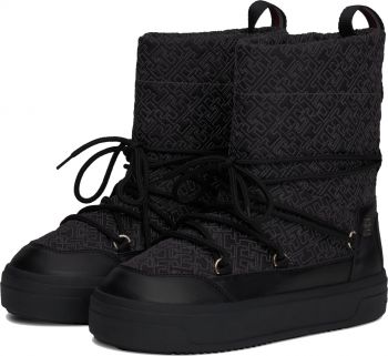 Чоботи жіночі Tommy Hilfiger Lace-Up Monogram Snowboot FW0FW08430-BDS 36 чорні (8720637365304) Чоботи жіночі Tommy Hilfiger Lace-Up Monogram Snowboot FW0FW08430-BDS 36 чорні (8720637365304) | Фото 7
