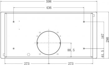 Купить вытяжку Вбудована витяжка HANSA OMP6555BGH | Фото 2