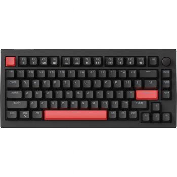 Клавіатура Lemokey X4 81Key, KEYCHRON Red, QMK/VIA, Hot-Swap, EN/UKR, Red led, Black | Фото 1