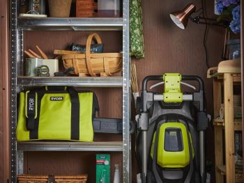 Сумка для ланцюгової пилки Ryobi RAC256 зі знімним пластиковим піддоном (5132005708) | Фото 5