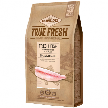 Сухий корм для собак малих порід Carnilove True Fresh з рибою 1.4 кг (8595602558414) | Фото 1