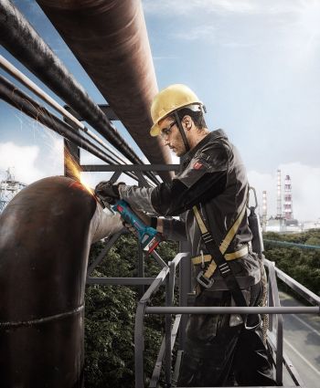 BOSCH GWS 180-LI, 18В, 125мм, М14, 1,6кг (0.601.9H9.020) | Фото 3