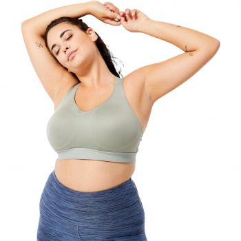 Спортивний топ Domyos 900 8775857 S зелений (4729904_Domyos	) | Фото 1