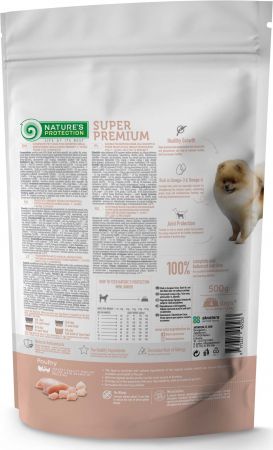 Сухий корм для цуценят малих порід Mini Junior Small Breeds 500г (NPS45723) | Фото 2