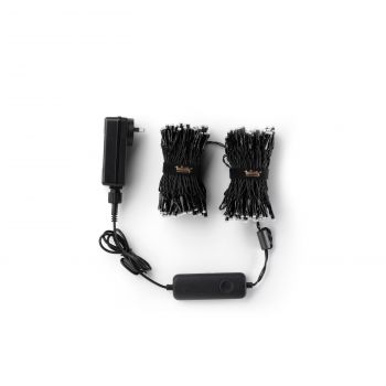 Twinkly Icicle RGB 190, BT+WiFi, Gen II, IP44 кабель прозрачный (TWI190STP-TEU) | Фото 4