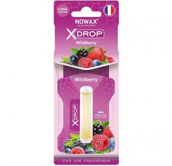 Ароматизатор повітря Nowax Целюлозний із капсулою X Drop – Wildberry (NX00062) | Фото 1