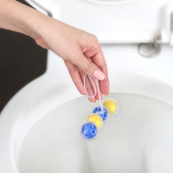 BREF Туалетний блок Сила актив Лимон Твердий (9000100625289) Купить средство для уборки BREF Туалетний блок Сила актив Лимон Твердий (9000100625289) | Фото 5