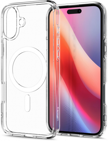 Чохол Spigen для APPLE iPhone 16, Ultra Hybrid MagFit, White (ACS08205) Чохол Spigen для APPLE iPhone 16, Ultra Hybrid MagFit, White (ACS08205) | Фото 12