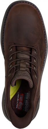 Напівчеревики чоловічі Skechers Lockett 205307 COC 46 (12 US) коричневі (KM5590-120) | Фото 1