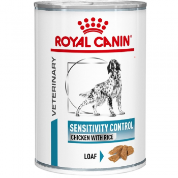 Вологий корм для собак Royal Canin Sensitivity Control з куркою та рисом 410г | Фото 1