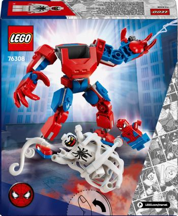 Конструктор LEGO Super Heroes Marvel Робот Людини Павука проти Анти-Венома (76308) | Фото 9