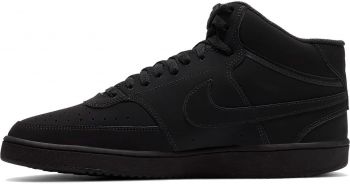 Кросівки чоловічі Nike Court Vision Mid CU6620-001 44 (10 US) чорні (193657736351) | Фото 1