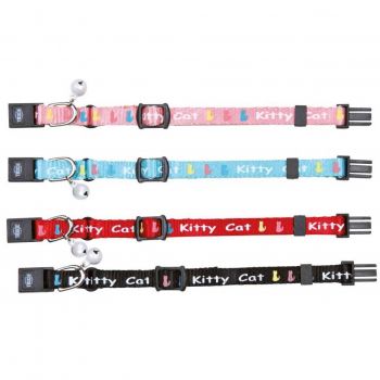 Нашийник для кішок Trixie Kitty з дзвіночком нейлон (4011905041797) Нашийник для кішок Trixie Kitty з дзвіночком нейлон (4011905041797) | Фото 1