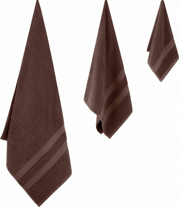 Рушник махровий Ardesto Splendid 70х140см, коричневий (ART2370BR) Рушник махровий Ardesto Splendid 70х140см, коричневий (ART2370BR) | Фото 2