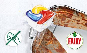 Капсули для посудомийних машин FAIRY Platinum Plus Все-в-1 25 шт (8700216236386) Купить средство для мытья посуды Капсули для посудомийних машин FAIRY Platinum Plus Все-в-1 25 шт (8700216236386) | Фото 1