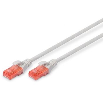 DIGITUS CAT 6 UTP, 15м, AWG 26/7, Cu, LSZH, серый (DK-1617-150) | Фото 1