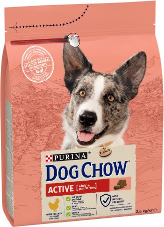Dog Chow Active Adult p куркою, 2.5 кг (7613034487858) Dog Chow Active Adult p куркою, 2.5 кг (7613034487858) | Фото 9