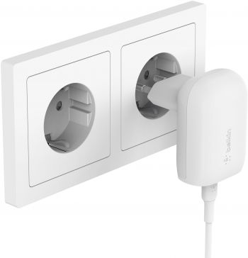 BELKIN Home Charger 30W PD PPS USB-С (WCA005VFWH) | Фото 5