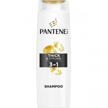Шампунь Pantene Pro-V Thick&Strong 3 в 1, 325 мл (8700216509176) | Фото 1