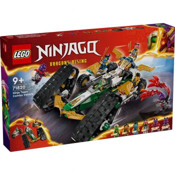 Купить конструктор Конструктор LEGO NINJAGO Комбі-автомобіль команди ніндзя (71820) | Фото 1