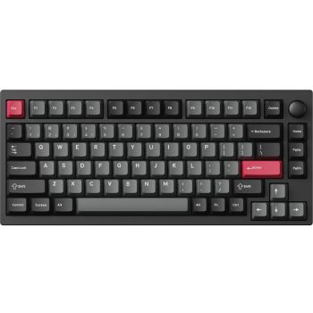 Клавіатура Lemokey P1 Pro 81Key, K Super Brown, WL/BT, QMK/VIA, Hot-Swap, EN/UKR, RGB, Carbon Black | Фото 1