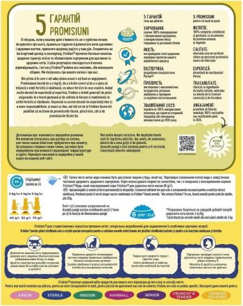 Сухий корм для кішок Purina Friskies Neutered Cat Smn & Veg лососем та овочами 270 г (7613035352346) Сухий корм для кішок Purina Friskies Neutered Cat Smn & Veg лососем та овочами 270 г (7613035352346) | Фото 4