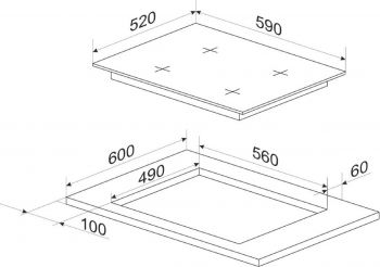 Варильна поверхня газова HANSA BHKY61139 Варильна поверхня газова HANSA BHKY61139 | Фото 2