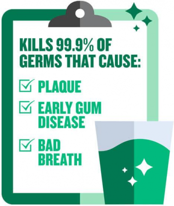 Ополіскувач для ротової порожнини Listerine Сплеск свіжості 500 мл (5010123703547) | Фото 10