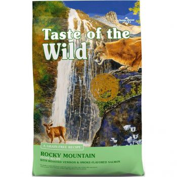 Сухий корм для кішок Taste of the Wild Rocky Mountain Feline Formula з козулею та копч. лососем 2 кг (2591-HT18) | Фото 1