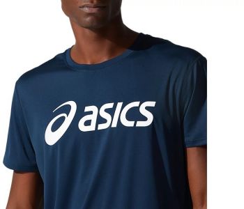 Футболка чоловіча Asics Core Top 2011C334-402 XL синя | Фото 6