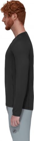 Лонгслів для міста Mammut ( 1016-01440 ) Selun FL Longsleeve Men Logo 2023 black XL чорний | Фото 3