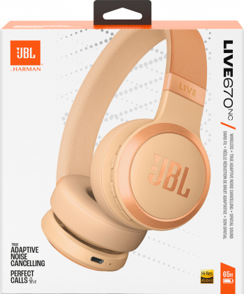 Навушники JBL Live 670NC Sandstone (JBLLIVE670NCSAT) Навушники JBL Live 670NC Sandstone (JBLLIVE670NCSAT) | Фото 3