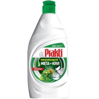 Засіб для миття посуду Dr.Prakti М'ята+Ківі 650 мл (5903855502673) Засіб для миття посуду Dr.Prakti М'ята+Ківі 650 мл (5903855502673) | Фото 1