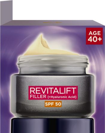 Крем-догляд денний L'Oreal Paris Revitalift Filler Х3 антивіковий з SPF-50 50мл (3600523982745) | Фото 7
