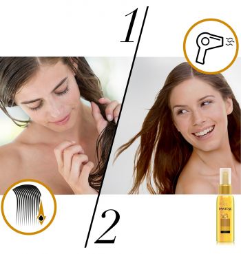Купить лак, гель, пенка для волос PANTENE Олія для волосся Кератиновий захист 100 мл (8006540124758) | Фото 4