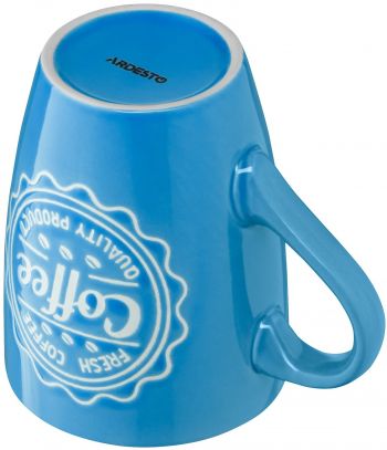 Купить чашку, кружку ARDESTO Coffee, 330 мл, синя, кераміка (AR3469BL) | Фото 6