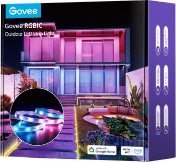 Стрічка світлодіодна розумна Govee H6172 Phantasy Outdoor LED RGBIC Strip Lights (H61723D1) Стрічка світлодіодна розумна Govee H6172 Phantasy Outdoor LED RGBIC Strip Lights (H61723D1) | Фото 7